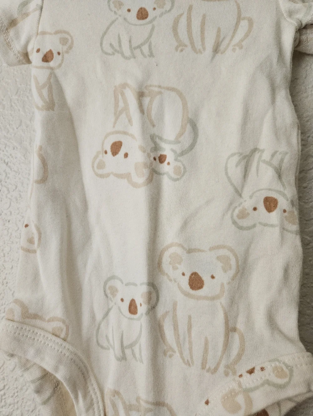 carters animal safari print, 3 months